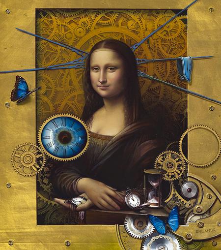 DA VINCI'S TIME MONALISA