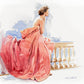 Lady in Venice Watercolor